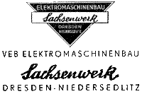 VEB Elektromaschinenbau Sachsenwerk, Dresden-Niedersedlitz (VEM)